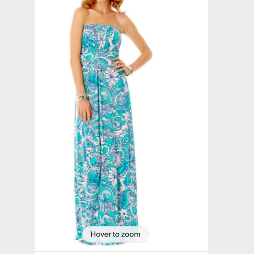 NWT LILLY PULITZER Holbrook maxi dress XS
